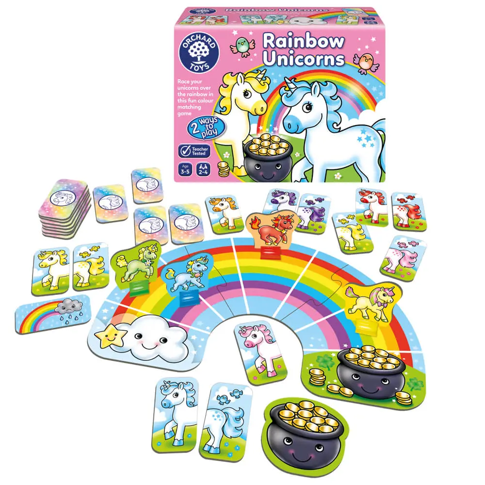 Orchard Toys Rainbow Unicorns Game